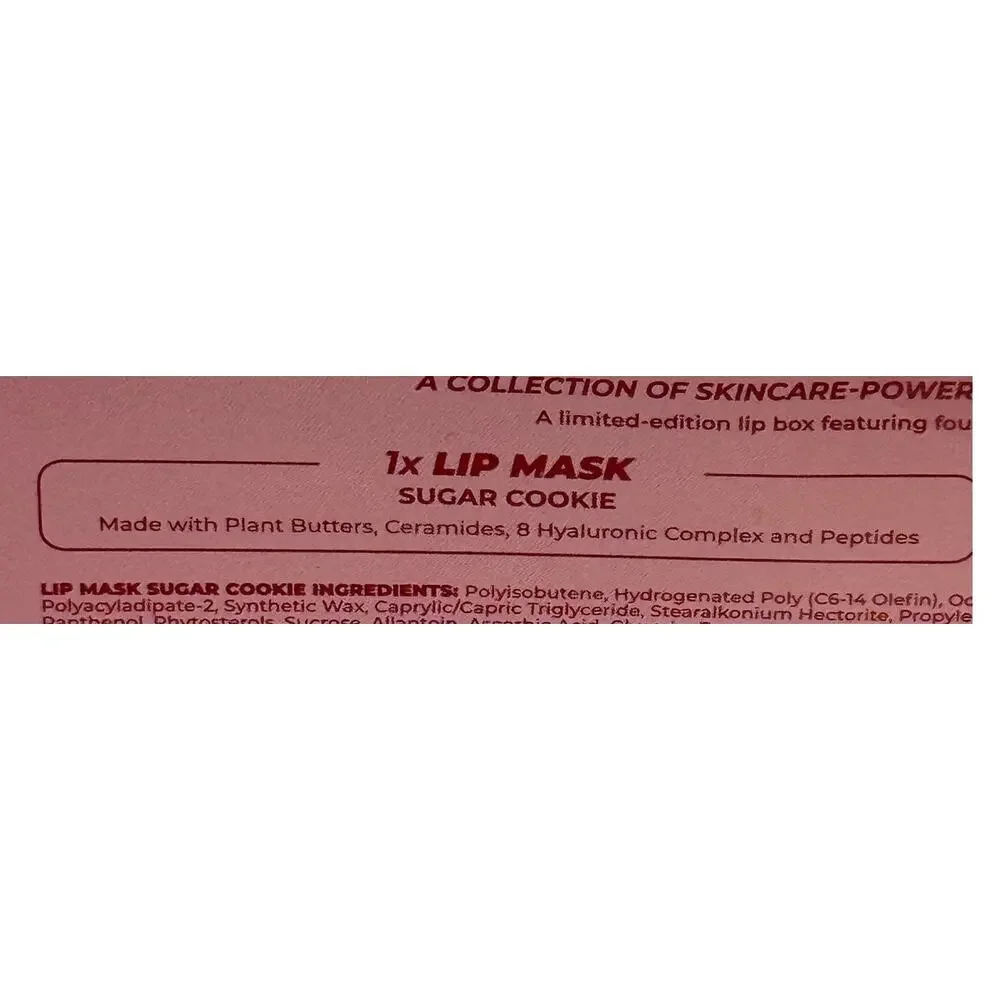 Vitamasques Lip Treats- Favorite Lip Set - 4ct - 20mL -  NEW in box